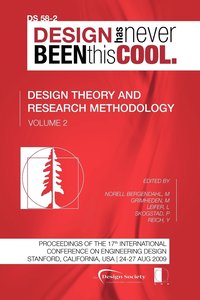 bokomslag Proceedings of ICED'09, Volume 2, Design Theory and Research Methodology