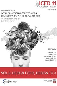 bokomslag Proceedings of ICED11: Vol. 5 Design for X, Design to X