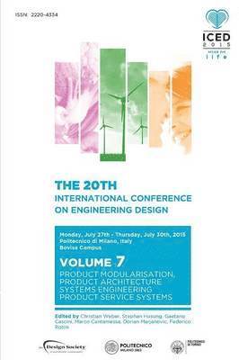 bokomslag Proceedings of the 20th International Conference on Engineering Design (ICED 15) Volume 7