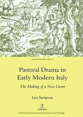 Lisa Sampson - Pastoral Drama in Early Modern Italy, Inbunden