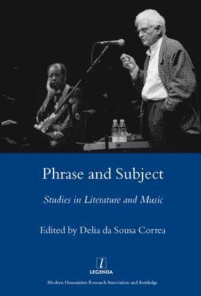 Delia da Sousa Correa, Delia Da Sousa Correa - Phrase and Subject, Inbunden