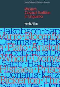 bokomslag The Western Classical Tradition in Linguistics