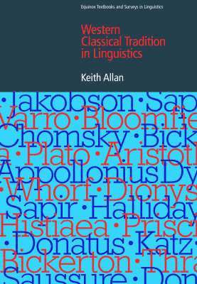 bokomslag The Western Classical Tradition in Linguistics