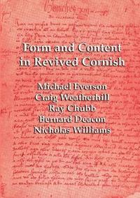 bokomslag Form and Content in Revived Cornish
