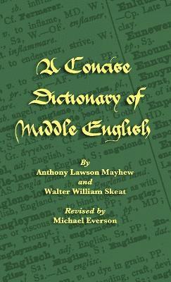 A Concise Dictionary of Middle English 1