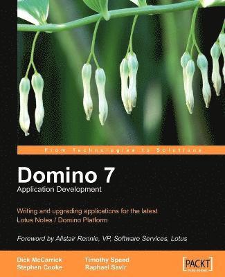 bokomslag Domino 7 Lotus Notes Application Development