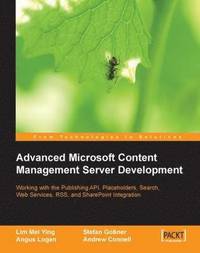 bokomslag Advanced Microsoft Content Management Server Development