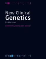 bokomslag New Clinical Genetics