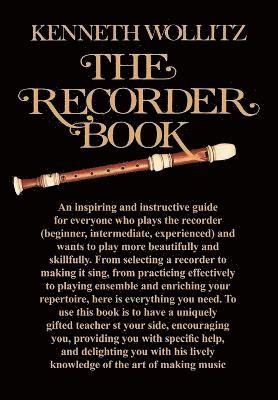 Kenneth Wollitz - Recorder Book, Häftad