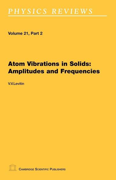 bokomslag Atom Vibrations in Solids