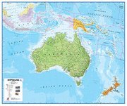 bokomslag Australasia Laminated 1:7 milj.