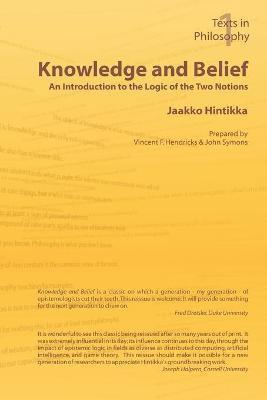 Knowledge and Belief 1