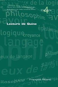bokomslag Lecture De Quine