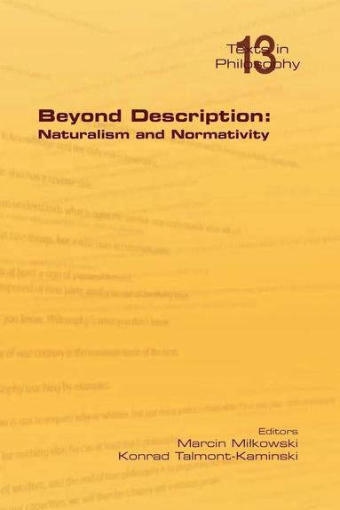 Marcin Milkowski, Konrad Talmont-Kaminski - Beyond Description, Häftad
