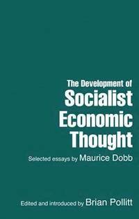 bokomslag The Development of Socialist Economic Thought