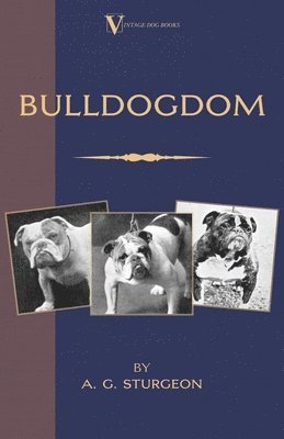 Bulldogdom (A Vintage Dog Books Bulldog Classic - Bulldogs) 1