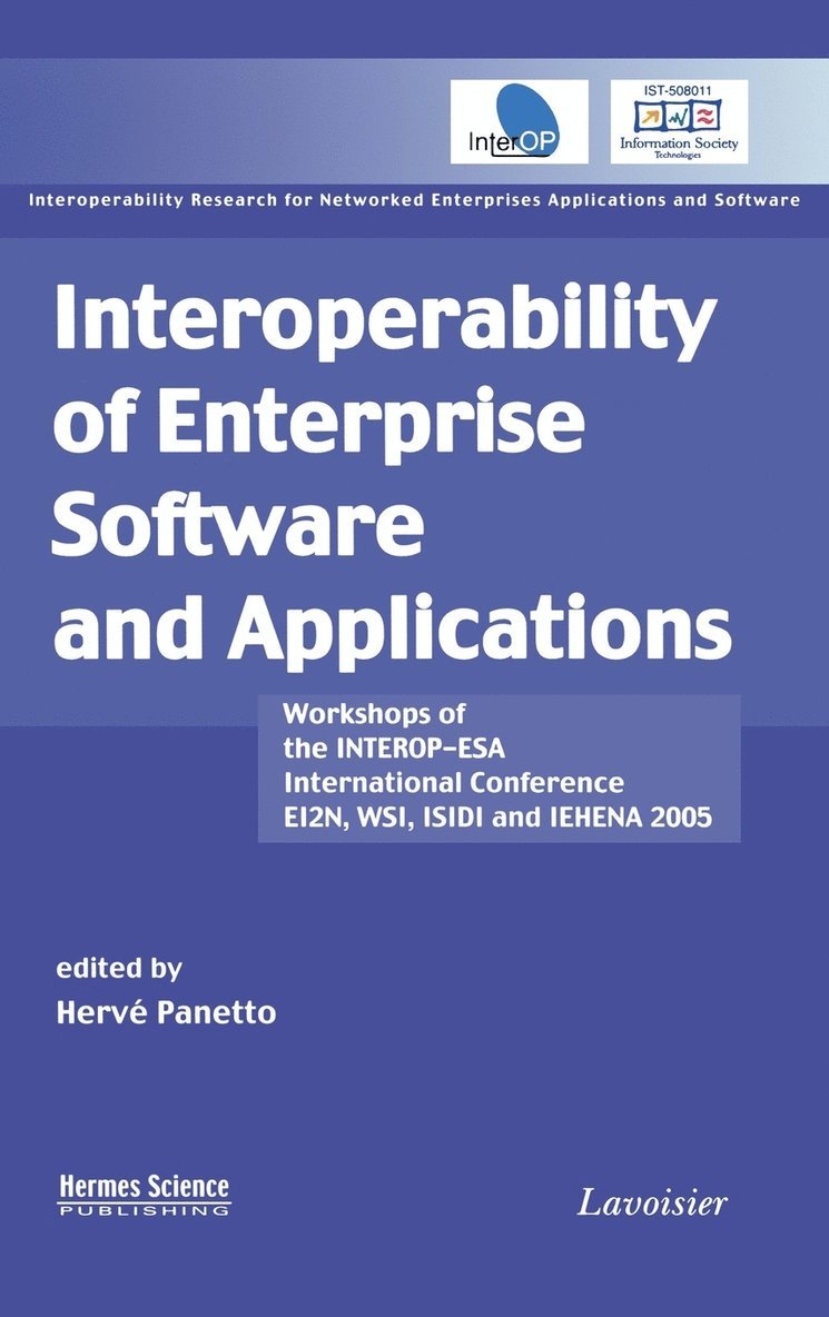 Panetto, Hervé Panetto - Interoperability of Enterprise Software and Applications, Inbunden