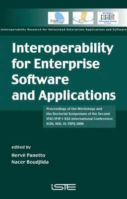 bokomslag Interoperability for Enterprise Software and Applications