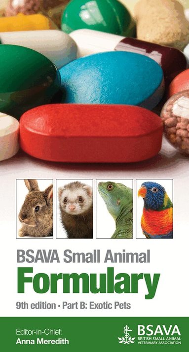 Anna Meredith - BSAVA Small Animal Formulary, Häftad