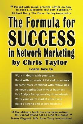 Chris Taylor - Formula for Success in Network Marketing, Häftad