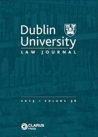 bokomslag Dublin University Law Journal: Volume 36