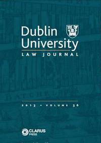 bokomslag Dublin University Law Journal: Volume 36