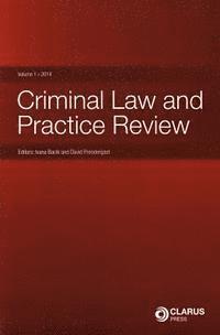 bokomslag Criminal Law and Practice Review