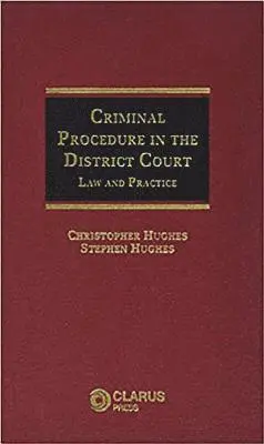 Criminal Procedure in the District Court, Inbunden. Tillgänglighet: Lägg i varukorg