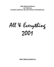 Anthony Blake, Keith Buzzell, Anna Fragomeni, Seymour B. Ginsburg, Wim van Dulleman, Bert Sharp, John Perrott, Nicholas Tereshchenko, M. W. Thring - Proceedings of the 6th International Humanities Conference, Häftad