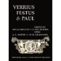 bokomslag Verrius, Festus and Paul (BICS Supplement 93)