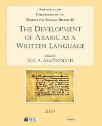 bokomslag The Development of Arabic as a Written Language