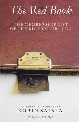 Red Book - The Membership List of The Right Club - 1939