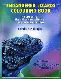 bokomslag Endangered Lizards Colouring Book