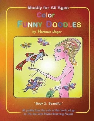 bokomslag Color Funny Doodles Colouring Book