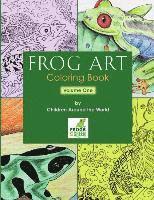 bokomslag Frog Art Coloring Book Volume 1: By Children Around the World