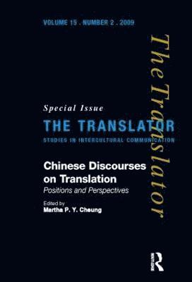 Chinese Discourses on Translation 1