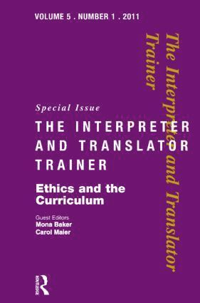 Mona Baker, Carol Maier, UK) Baker, Mona (University of Manchester - Ethics and the Curriculum, Inbunden