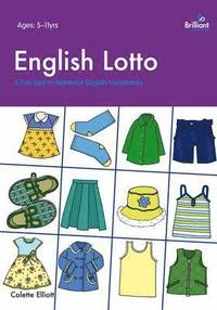 bokomslag English Lotto. a Fun Way to Reinforce English Vocabulary