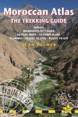 bokomslag Moroccan Atlas - The Trekking Guide: Planning, Places to Stay, Places to Eat; 44 Trail Maps and 10 Town Plans; Includes Marrakech City Guide