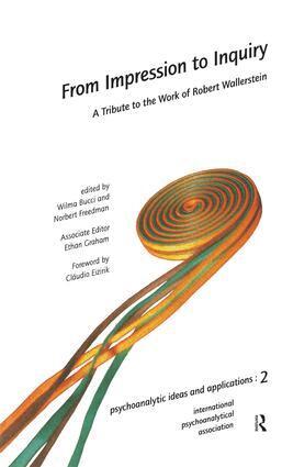 Wilma Bucci, Norbert Freedman, Ethan Graham - From Impression to Inquiry, Häftad