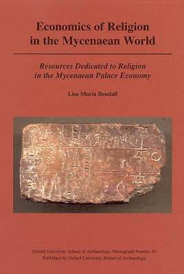 bokomslag Economics of Religion in the Mycenaean World
