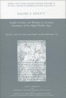 Single Combat and Warfare in German Literature of the High Middle Ages 1