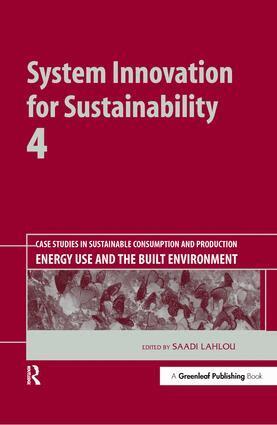 Saadi Lahlou - System Innovation for Sustainability 4, Inbunden