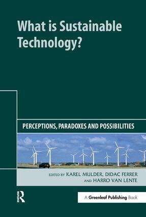 Karel Mulder, Didac Ferrer, Harro van Lente - What is Sustainable Technology?, Inbunden