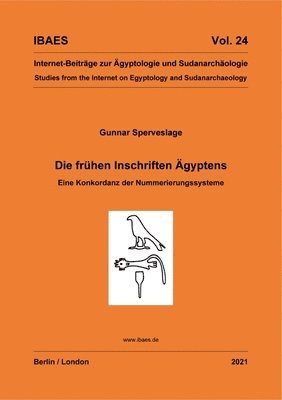 Die frhen Inschriften gyptens 1