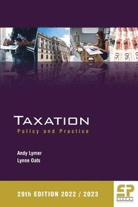 bokomslag Taxation: Policy and Practice 2022/23