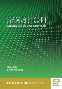 bokomslag Taxation - incorporating the 2025 Finance Act