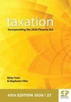 Ricky Tutin, Stephanie Tiller - Taxation: incorporating the 2026 Finance Act 2026/27, Häftad