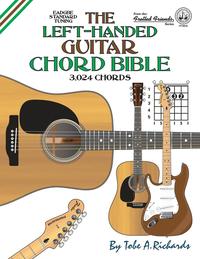 bokomslag The Left-Handed Guitar Chord Bible: Standard Tuning 3,024 Chords