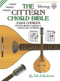 bokomslag The Cittern Chord Bible: Fifths, Irish & Modal G Longscale Tunings 3,024 Chords